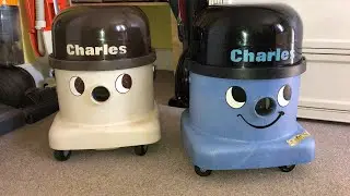 Vintage 1988 Numatic Charles CVC375 vacuum after refurb