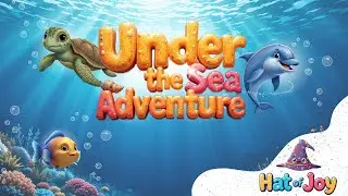 🌊 Sea Animals for Kids | Under the Sea Adventure | Learn Ocean Creatures + Quiz & Song | Hat of Joy