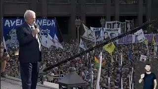 DIRETO DA ARGENTINA | LULA PARTICIPA DO FESTIVAL DEMOCRACIA PARA SIEMPRE, NA PLAZA DE MAYO