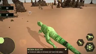 Best Dino Games - Jungle Dinosaur Simulator  Android Gameplay