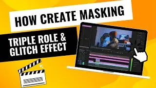 How Create Triple Role In Premiere Pro And Glitch Effect | How Masking In Premiere Pro