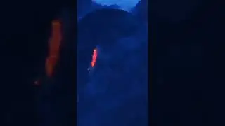 Lava Cair Gunung Merapi #gunungmerapi #lavapijar #guguranlava