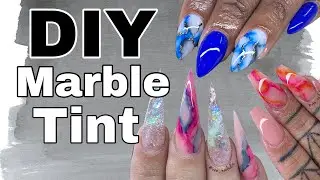 Easy DIY Marble Tints | Marble Ink | Vee Nailedit