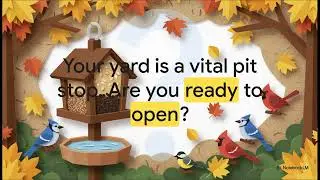 How to Create a Fall Bird Feeding Station