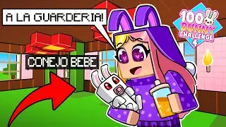 AS&Iacute; LOGR&Eacute; HACER MI GUARDER&Iacute;A PARA CONEJOS - 🐰🥕 MINECRAFT -100 BUNNY CHALLENGE - 4