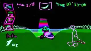 NK Blackimar - Rainbow Trippin Lyric Video  (prod. by Natsu Fuji)