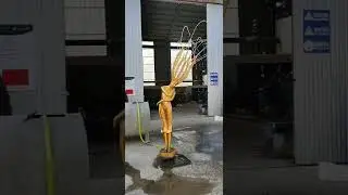 Bronze sculpture fountain