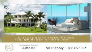 Drug Rehab Seattle WA - Inpatient Residential Treatment
