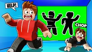 ROBLOX CHOP AND FROSTY ESCAPE HOLE IN THE WALL TOGETHER
