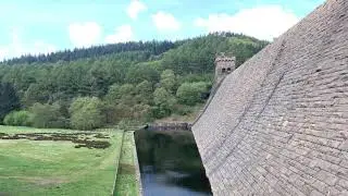 Derwent dam main spillway