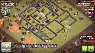 QW Lalo vs Fortas LTU.. clash of clans attack