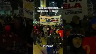 Protestas en Estados Unidos en contra de Trump y el secuestro de nuestro Presidente Nicol&aacute;s Maduro