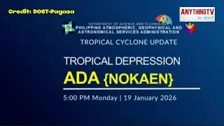 BAGYO/WEATHER  UPDATE | TD #AdaPH January 19, 2026 5:00 PM - #highlightsシ゚ #everyonefollowers