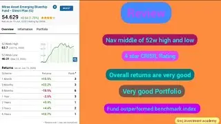 Mirae Asset Emerging Bluechip Fund Direct Growth Review and Investment Strategy for 2020 #miraeasset