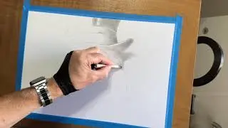 How To Draw With Graphite Pencil Mad Hatter's Tea Party (Part 2: Blocking In)