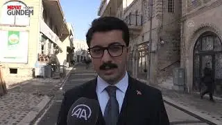 Tarihi Savur ilçesinin Çarşı Caddesi yenilendi