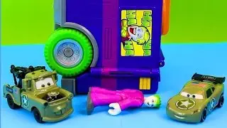 Army Car McQueen & Mater Defeat the Joker and Bane Mission Complete! Creative Play with Just4fun290