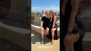 Barcelona                #holiday #vacation #couplegoals #couplrreels #outfitchange #barcelona