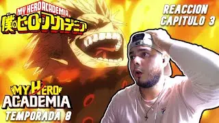 BAKUGOAT EL DIOS DE LAS EXPLOSIONES 🔥💥 || BOKU NO HERO ACADEMIA TEMPORADA 8 CAPITULO 3 - Reacci&oacute;n