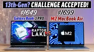 Galaxy Book 3 PRO против M2 MacBook Air &mdash; ИЗВИНИТЕ, INTEL... 😂