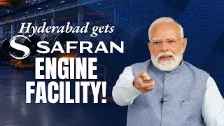 PM Narendra inaugurates the Safran Aircraft Engine Services India facility in Hyderabad, Telangana