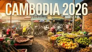 Amazing Street Food 2026 Walking Tour in CAMBODIA - Walk Explore Traditional Market 4K