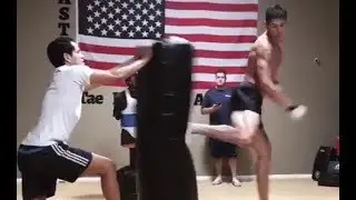 Steven Lopez(USA) Taekwondo training preparing for the Olympics 2020