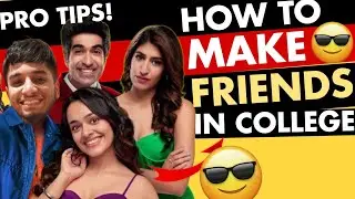 😰Introvert? SUPER HACKS to make FRIENDS in college! HONEST college advice🔥