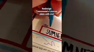 Redesign Tennessee's License plate with me!