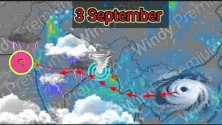 Voraussichtliches Wetter in ganz Indien f&uuml;r die n&auml;chsten 15 Tage: Neues Starkregensystem in BOB, ...