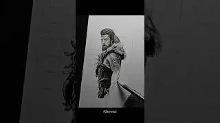 Suriya ∆ KANGUVA Movie | Poster | Sketch | Drawing | Speed Art | #shorts #kanguva #sanwart #art