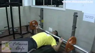 flat bench press for overall chest development