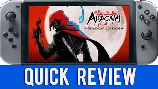 Aragami : shadow edition - Nintendo Switch review