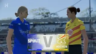 London Spirit Women vs Trent Rockets Women | The Hundred | Cricket 22 Gameplay