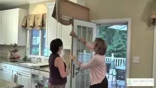 Window Treatment Design Challenges Solved: Open Floor Plan