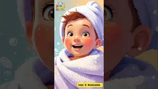 Bath Song | @kokotvrhyme Nursery Rhymes & Kids Songs #shorts