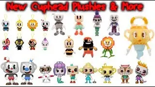 New Cuphead Plushies, Pops, Keychain Plushies, and Vynls Announced!