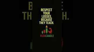 The Pain That Builds Profit 💥 | #RespectTheLosses #FlexCandle #CryptoWisdom #bitcoin