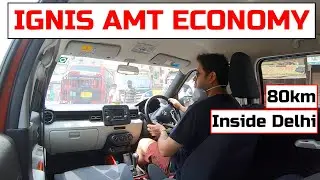 Maruti Ignis Petrol AMT Mileage Run || Maruti Ignis Fuel Economy Run
