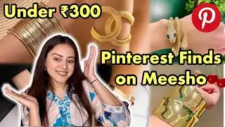 Meesho Anti Tarnish Bracelet Haul Under ₹300😍 Pinterest Aesthetic on a Budget✨ Kp Styles