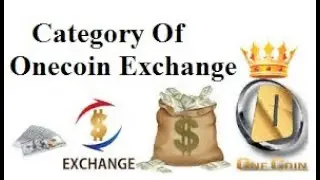 Onecoin Exchange Category