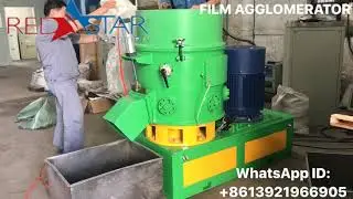 FILM AGGLOMERATOR II PLASTIC COMPACTOR II PLASTIC MELTING II PLASTIC DENSIFIER II FILM DENSIFIER