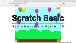 How to Move In Scratch 3.0 Tutorial Move 05 with mini-game Shooting Balloons