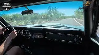 5.2L Aluminator-Powered 1966 Ford Mustang Coupe 6-Speed Test Drive (External Mic)