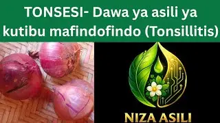 TONSESI - Dawa ya asili ya kutibu mafindofindo (Tonsillitis)