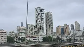 City tour of Mumbai, Mumbai Millionaires skyscraper and bridges|||#mumbai#traveling #tranding#viral 