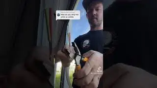 How I strip electrical cable