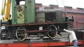 Załądunek Ls40-4063 na terenie byłej Cukrowni ZIębice