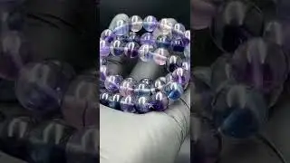 Beautiful Real Fluorite Bracelet | Natural Gemstone Jewelry for Positive Energy #FluoriteBracelet