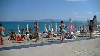 HANIOTI, CHANIOTI, HALKIDIKI, CHALKIDIKI, KASSANDRA ,CENTRAL MACEDONIA,NORTH  GREECE,SEPTEMBER 2024.